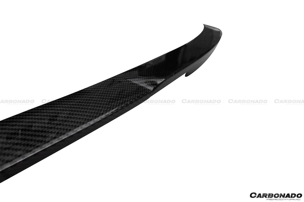 Carbonado 2014-2024 Infiniti Q50 Sedan RW Style Carbon Fober Trunk Spoiler