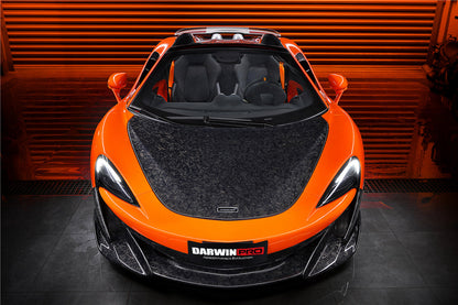 Borde de parachoques delantero de fibra de carbono DarwinPRO 2018-2021 McLaren 600lt