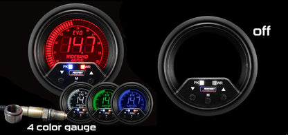 Kit de relación aire-combustible digital de banda ancha Prosport 2-3/8" Premium EVO