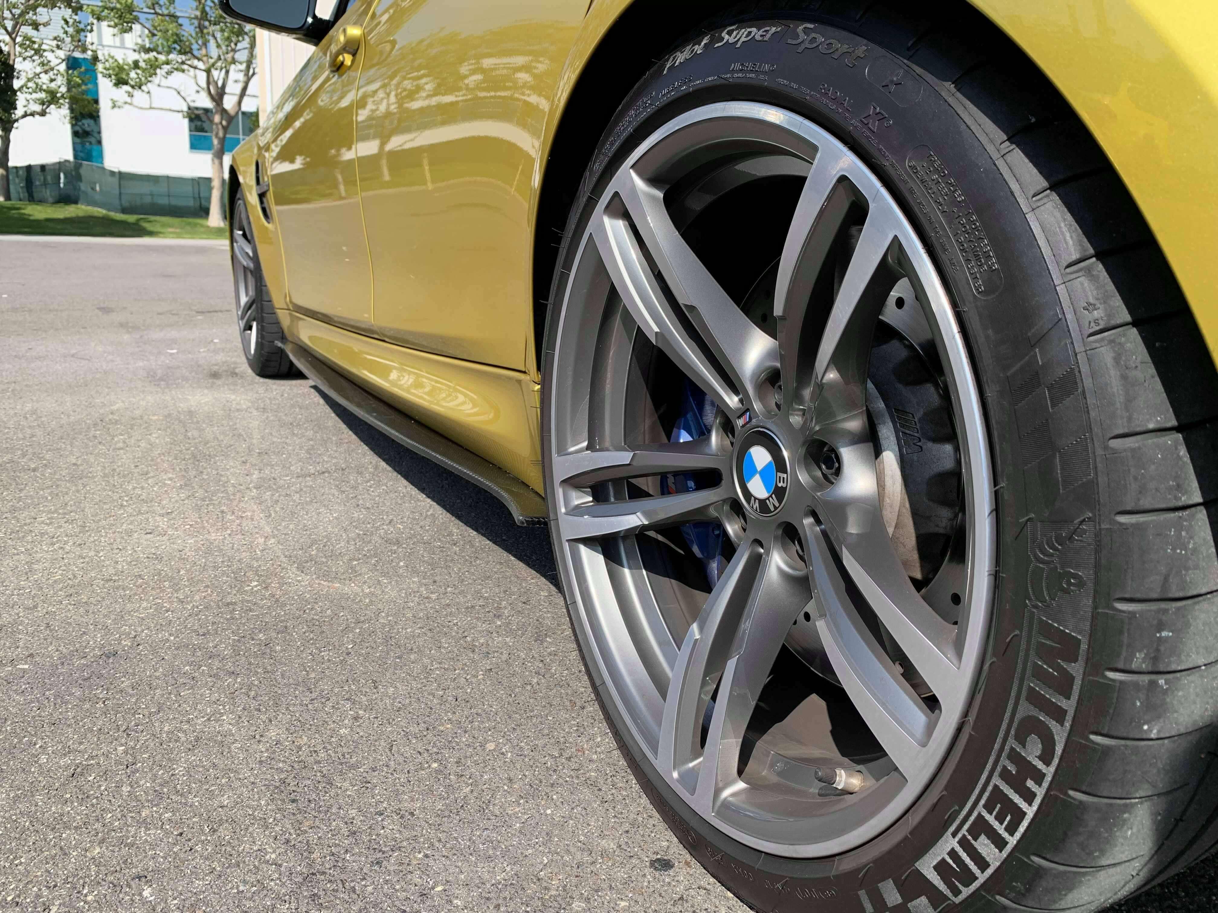 Aeroflow Dynamics Side Skirt Extension V1  Carbon Fiber (2013-2020 BMW F80,F82,F32,F30 M3/M4)