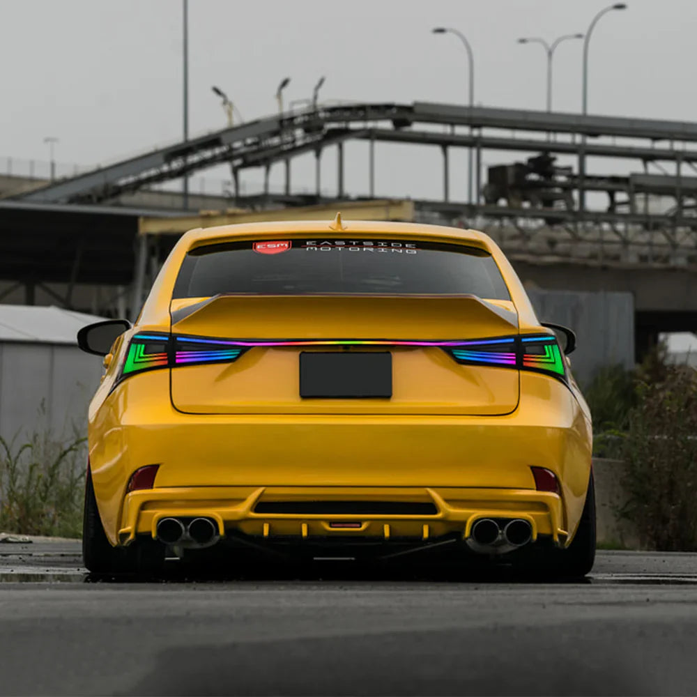 Luces traseras NTXGlow RGB (Lexus IS250, IS300, IS350, IS500, IS200t, 2014-2021)