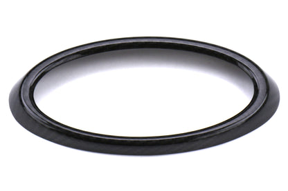 OLM LE Dry Carbon Fiber Front Emblem Frame Overlay - 2018-2021 Subaru WRX / STI - 3