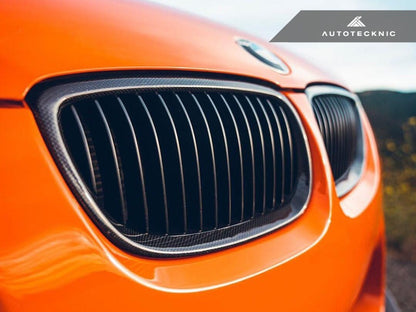 AutoTecknic Carbon Front Grille Set - E92/ E93 3-Series Pre-LCI (Including E9X M3)