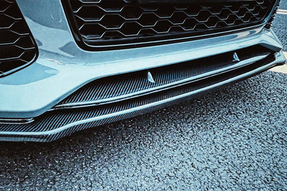 Carbonado 2013-2018 Audi RS6 Avant OE Style Carbon Fiber Front Lip