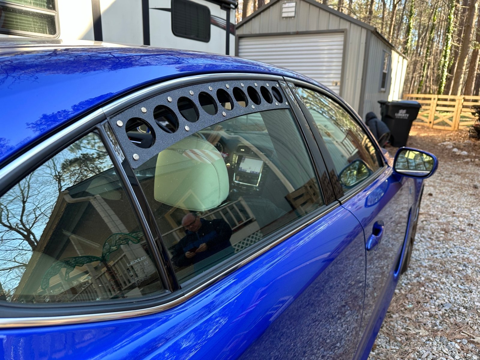 Visual Autowerks 06 - 13 IS250/350 & 08 - 2014 IS - F Window Vents - 2
