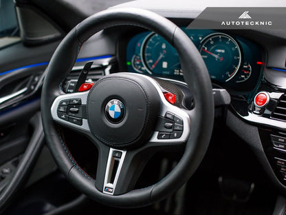 Cubierta superior de carbono de repuesto para volante AutoTecknic - F90 M5
