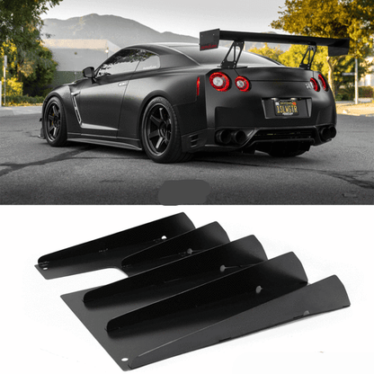 Aeroflow Dynamics Rear Diffuser V2 (2012-2020 Nissan GT-R) - 1