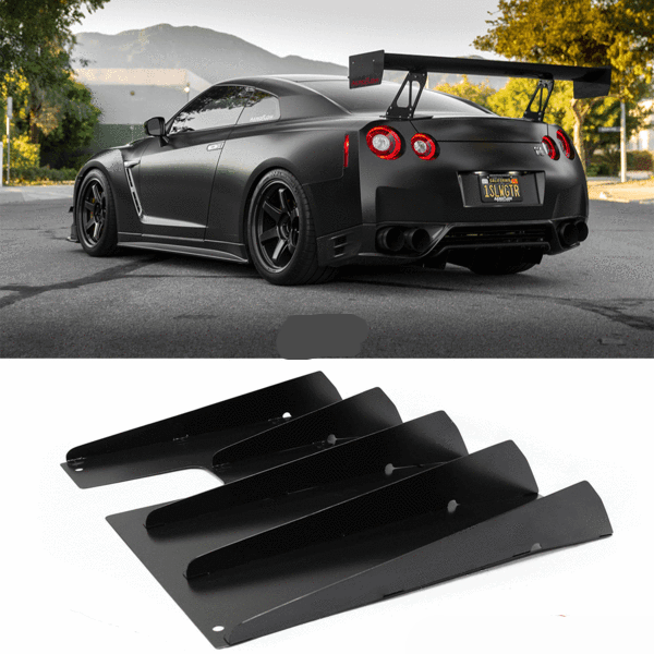 Aeroflow Dynamics Rear Diffuser V2 (2012-2020 Nissan GT-R) - 1