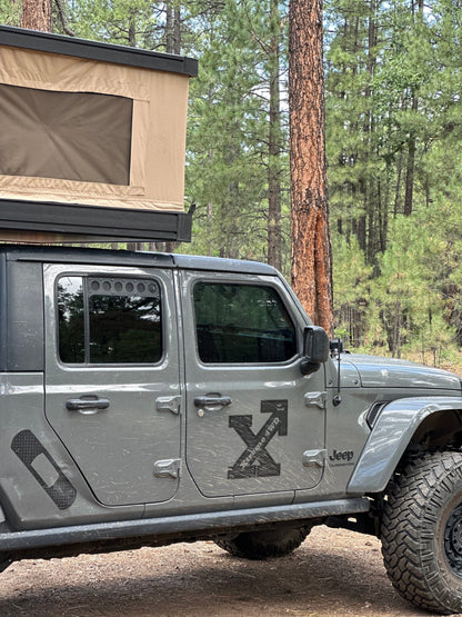 Visual Autowerks Gladiator/Wrangler Window Vents (JL)