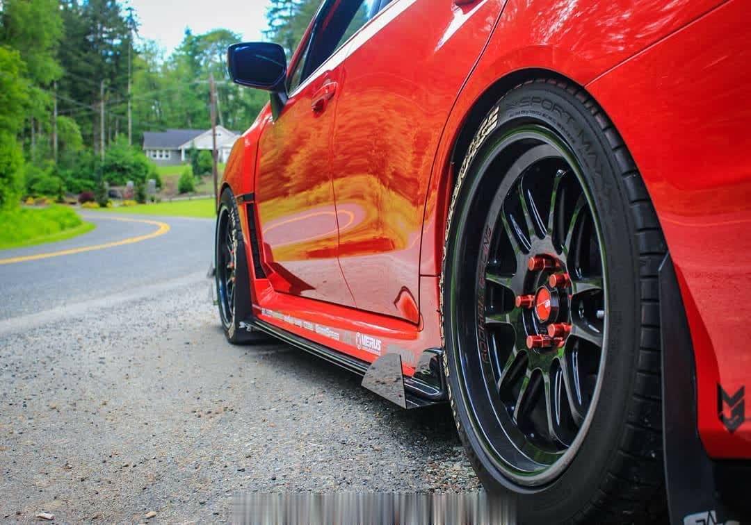Extensión de faldón lateral Aeroflow Dynamics para Subaru WRX/STI (2015-2021) V2