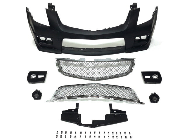 Innovative Motorsports 2008-2013 Cadillac CTS-V Style Front Bumper w/ Front Grille with FOG Lights