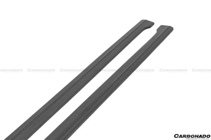 Carbonado 2013-2018 Audi RS6 Avant MN Style Carbon Fiber Side Skirts