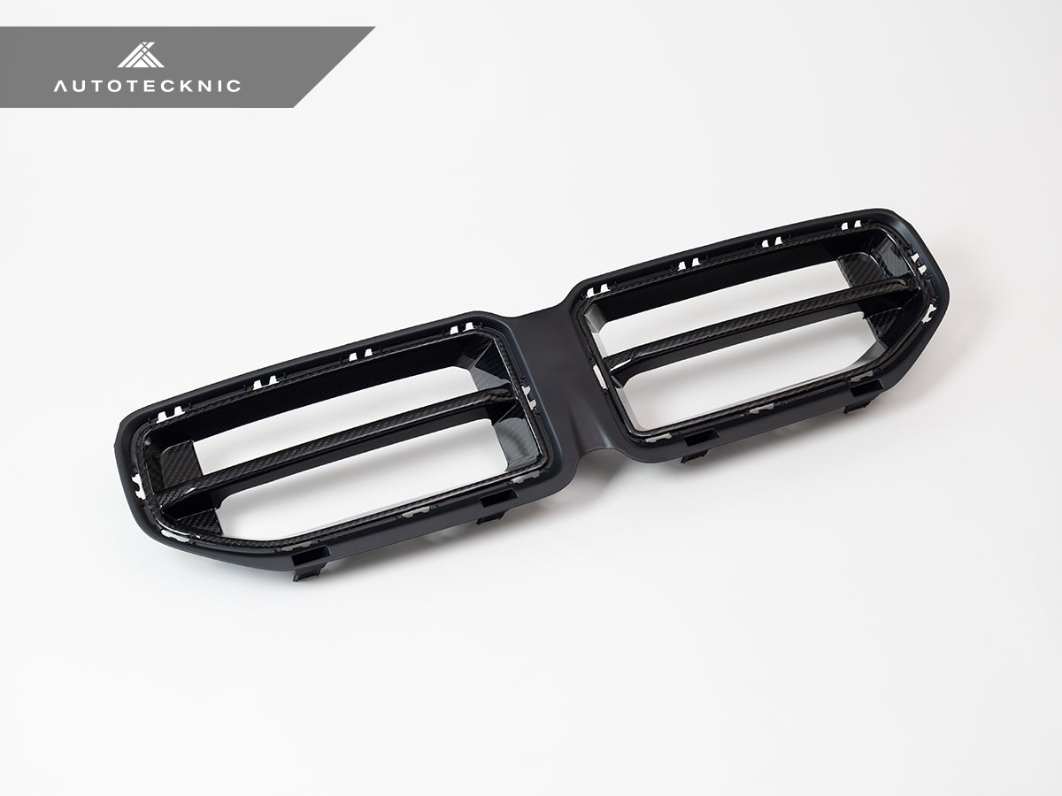 Parrilla delantera deportiva de carbono seco AutoTecknic - G87 M2