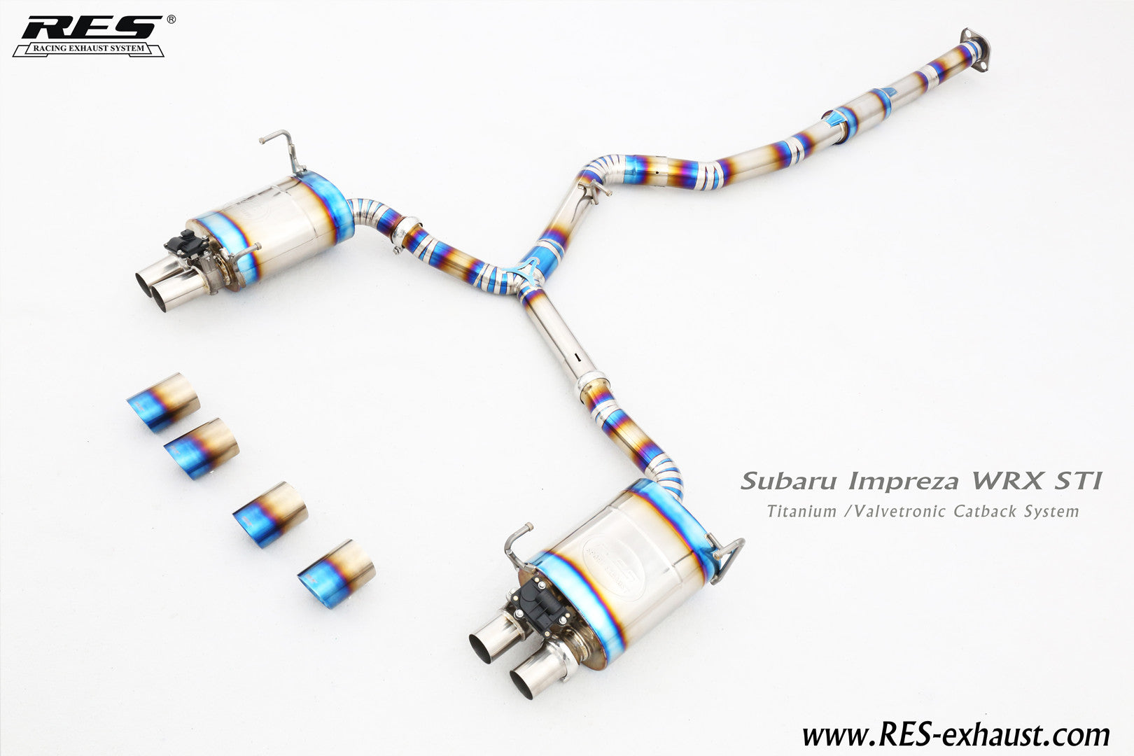 RES X JDMuscle 15-21 WRX/STI Valvetronic Catback Exhaust MT & CVT
