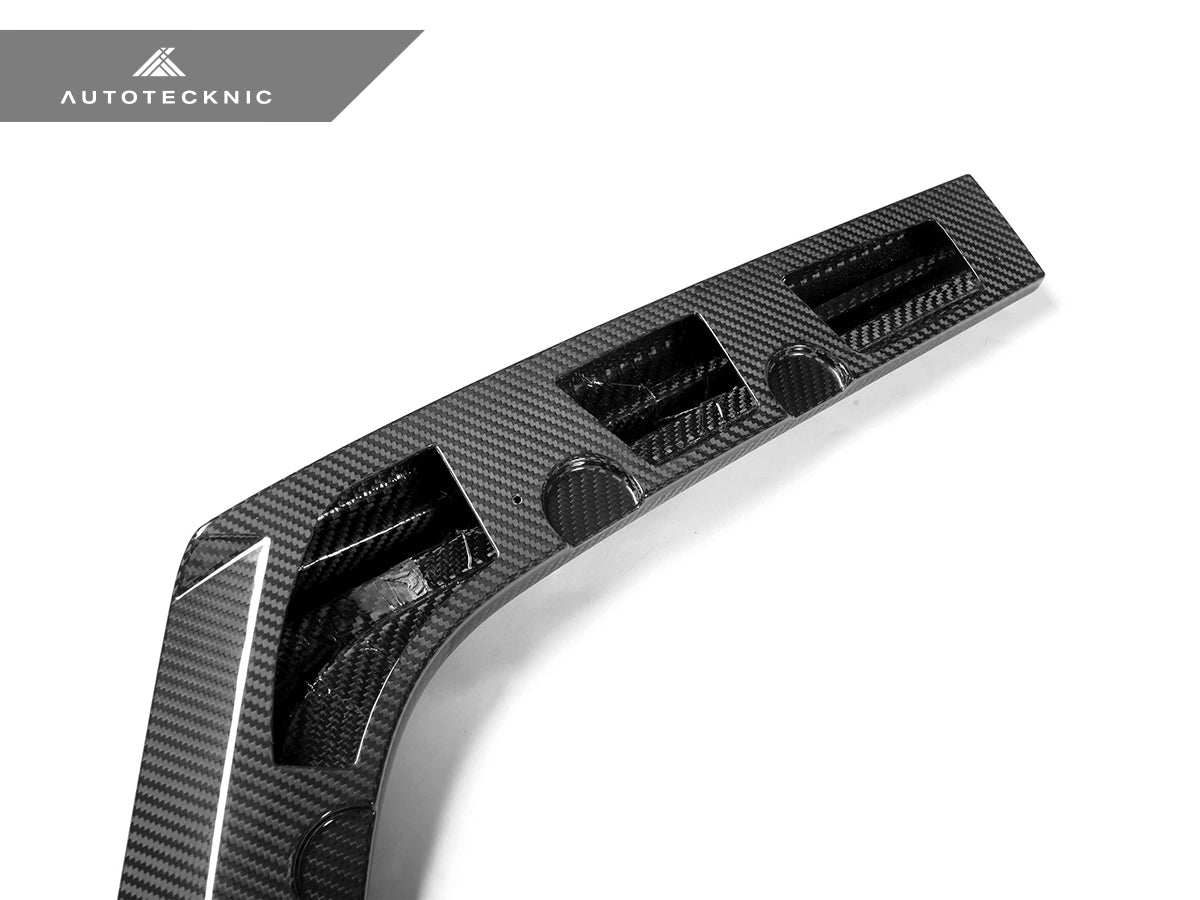 AutoTecknic Dry Carbon Versus Rear Diffuser Set - F80 M3 | F82/ F83 M4 - 8