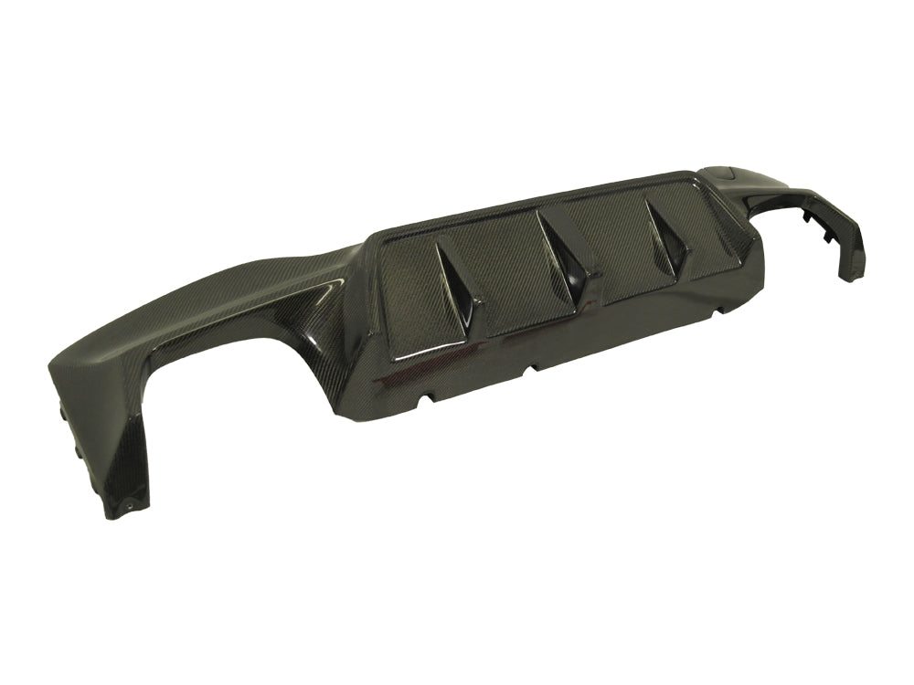 Difusor de parachoques trasero de fibra de carbono estilo 3D para BMW F90 M5 2018-20 de Innovative Motorsports + divisores y alerón para 