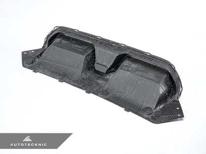 AutoTecknic Carbon Fiber Competition Sport Rear Diffuser - F90 M5 - 11