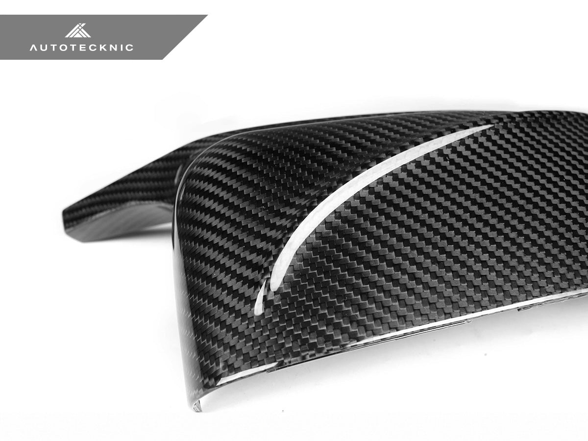AutoTecknic M-Inspired Dry Carbon Mirror Covers - G01 X3 | G02 X4 | G05 X5 | G06 X6 | G07 X7 (ATK-BM-0113-DCG)