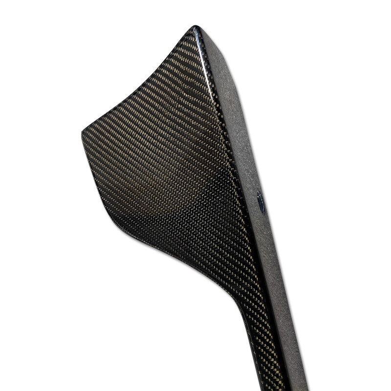 Faldón lateral estilo AM de fibra de carbono Tanso de JDMuscle para Toyota Supra 2020+