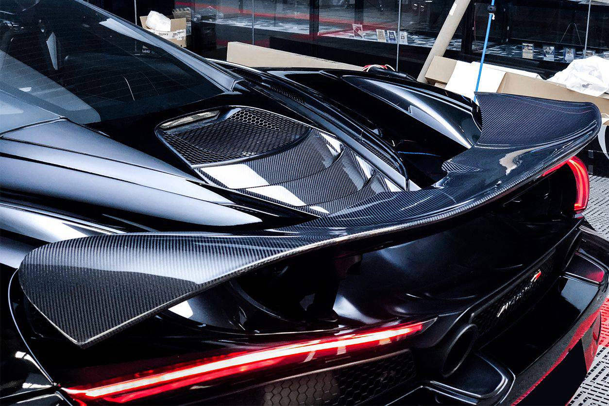 Carbonado 2017-2022 McLaren 720S OEM Style Carbon Fiber Trunk Spoiler