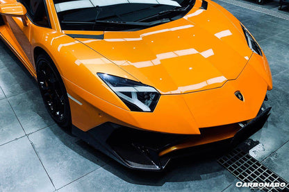 Carbonado 2011-2016 Lamborghini Aventador LP700 LP740 Coupe  Roadster SV Style Front Bumper