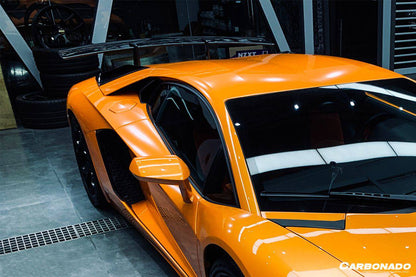 Carbonado 2011-2022 Lamborghini Aventador LP700 LP750 LP740 LP720 LP780 Coupe  Roadster SV Style Trunk Wing