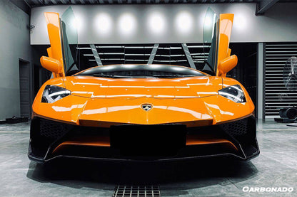 Carbonado 2011-2016 Lamborghini Aventador LP700 LP740 Coupe  Roadster SV Style Front Bumper