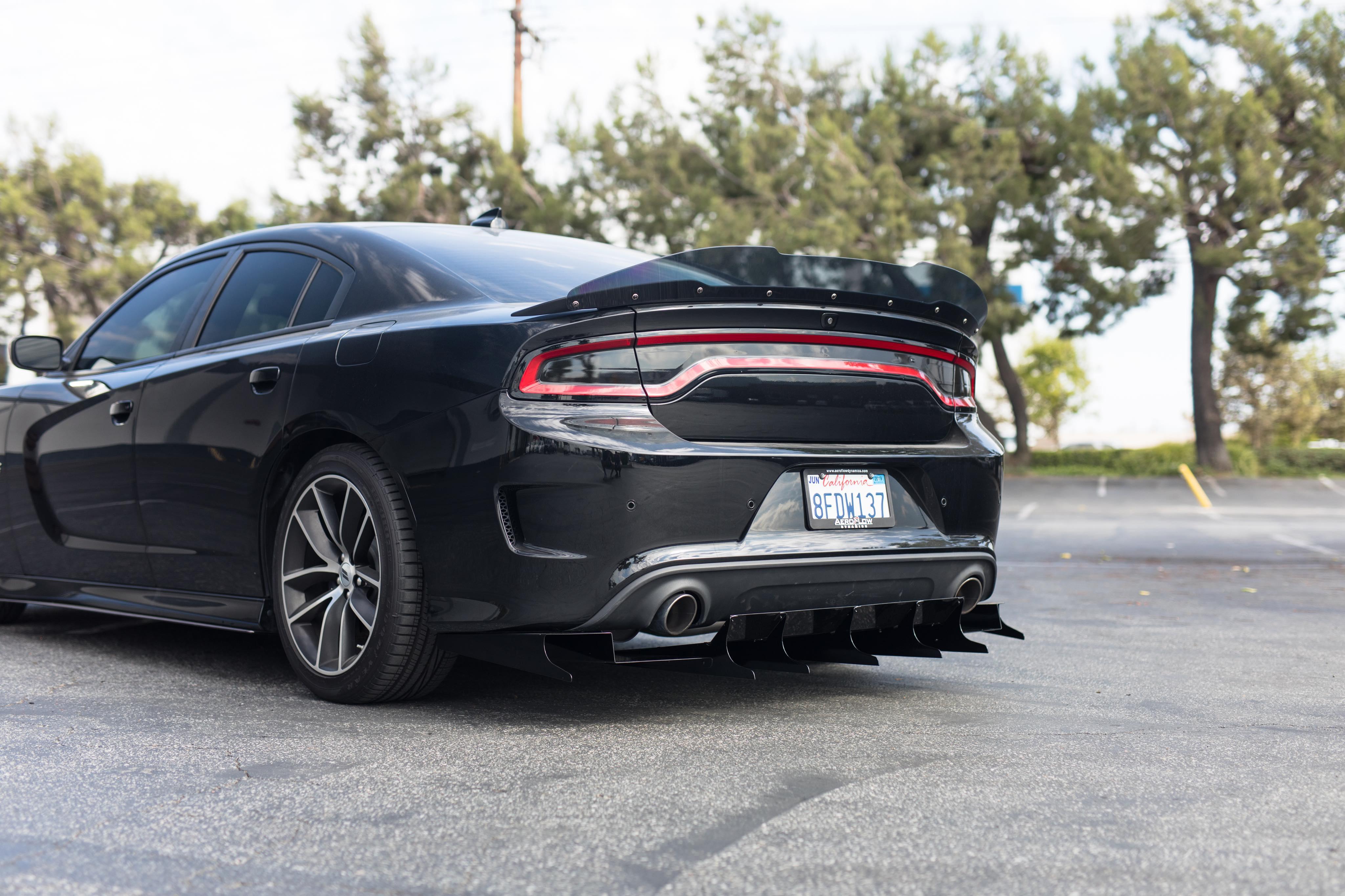 Aeroflow Dynamics Rear Diffuser V5 (2015-2022 Dodge Charger Scatpack/ Hellcat/Daytona)