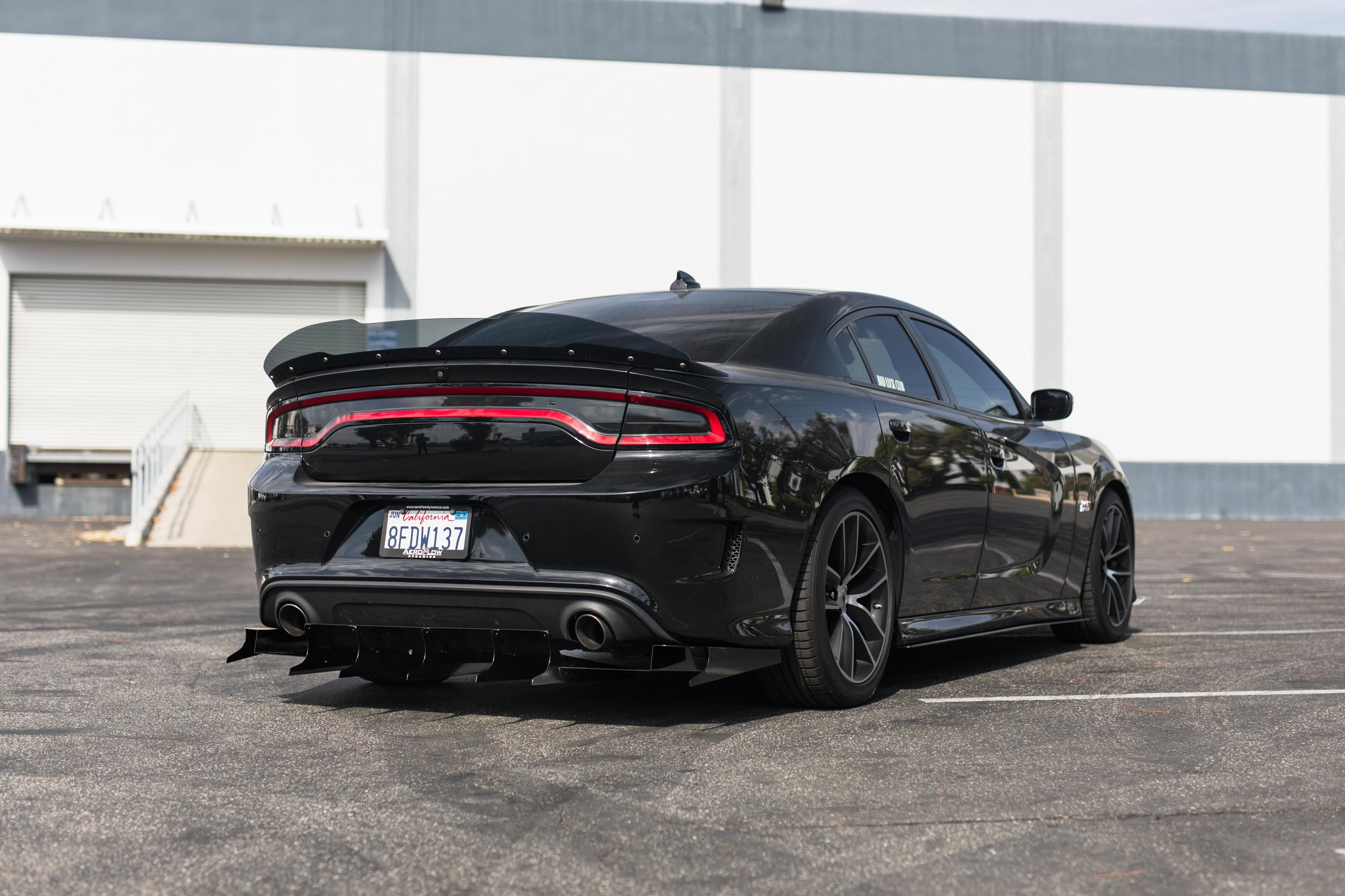 Aeroflow Dynamics Rear Diffuser V5 (2015-2022 Dodge Charger Scatpack/ Hellcat/Daytona)