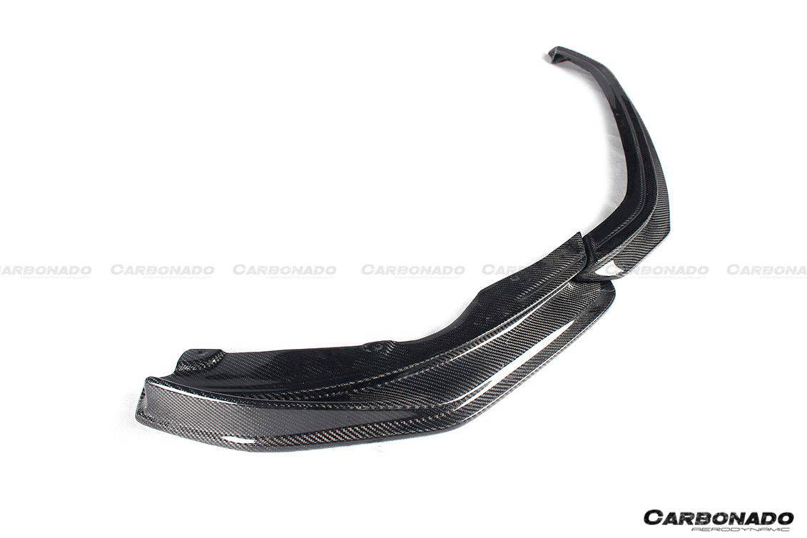 Carbonado 2017-2025Porsche 718 Cayman Boxster AM Style Carbon Fiber Front Lip