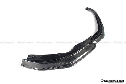 Carbonado 2017-2025Porsche 718 Cayman Boxster AM Style Carbon Fiber Front Lip