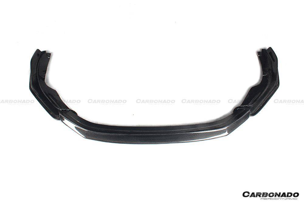 Carbonado 2017-2025Porsche 718 Cayman Boxster AM Style Carbon Fiber Front Lip