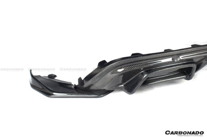 Carbonado 2017-2025 Porsche 718 Cayman Boxster AM Style Carbon Fiber Rear Lip