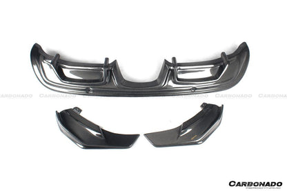 Carbonado 2017-2025 Porsche 718 Cayman Boxster AM Style Carbon Fiber Rear Lip