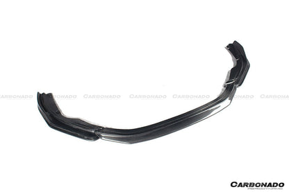 Carbonado 2017-2025Porsche 718 Cayman Boxster AM Style Carbon Fiber Front Lip