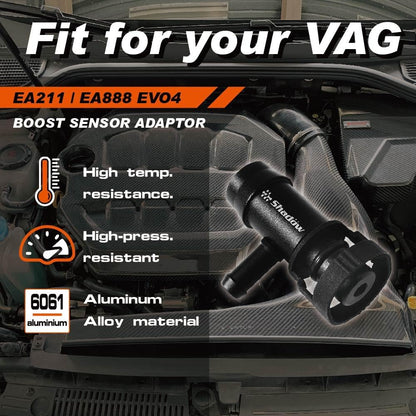Adaptador de manómetro de presión Shadow Boost para Audi y VW Boost Vacuum Tap