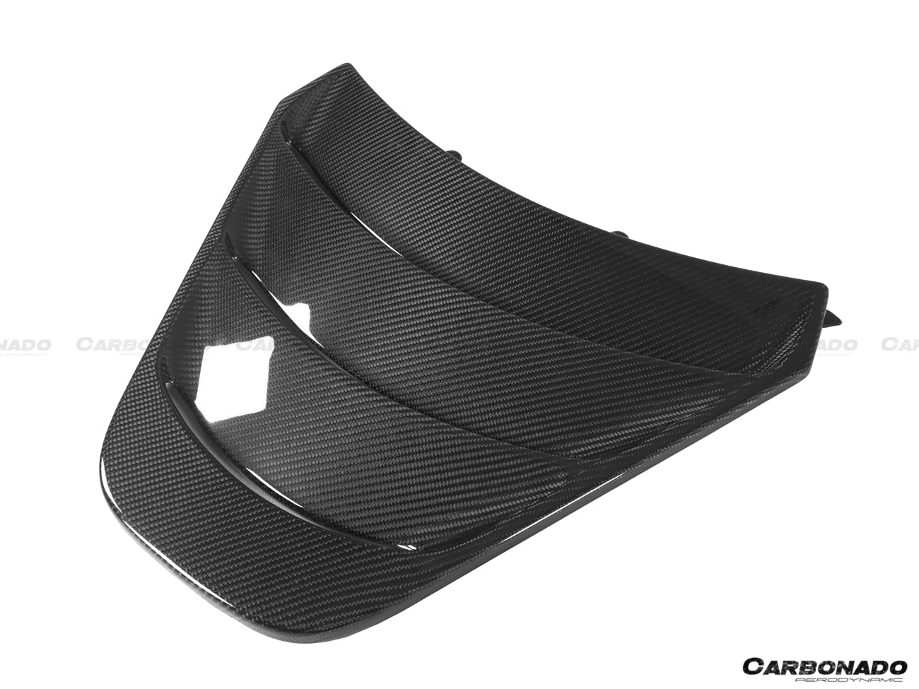 Carbonado Dry Carbon Fiber Engine Cover Replacement | 2017-2022 McLaren 720S Coupe Only