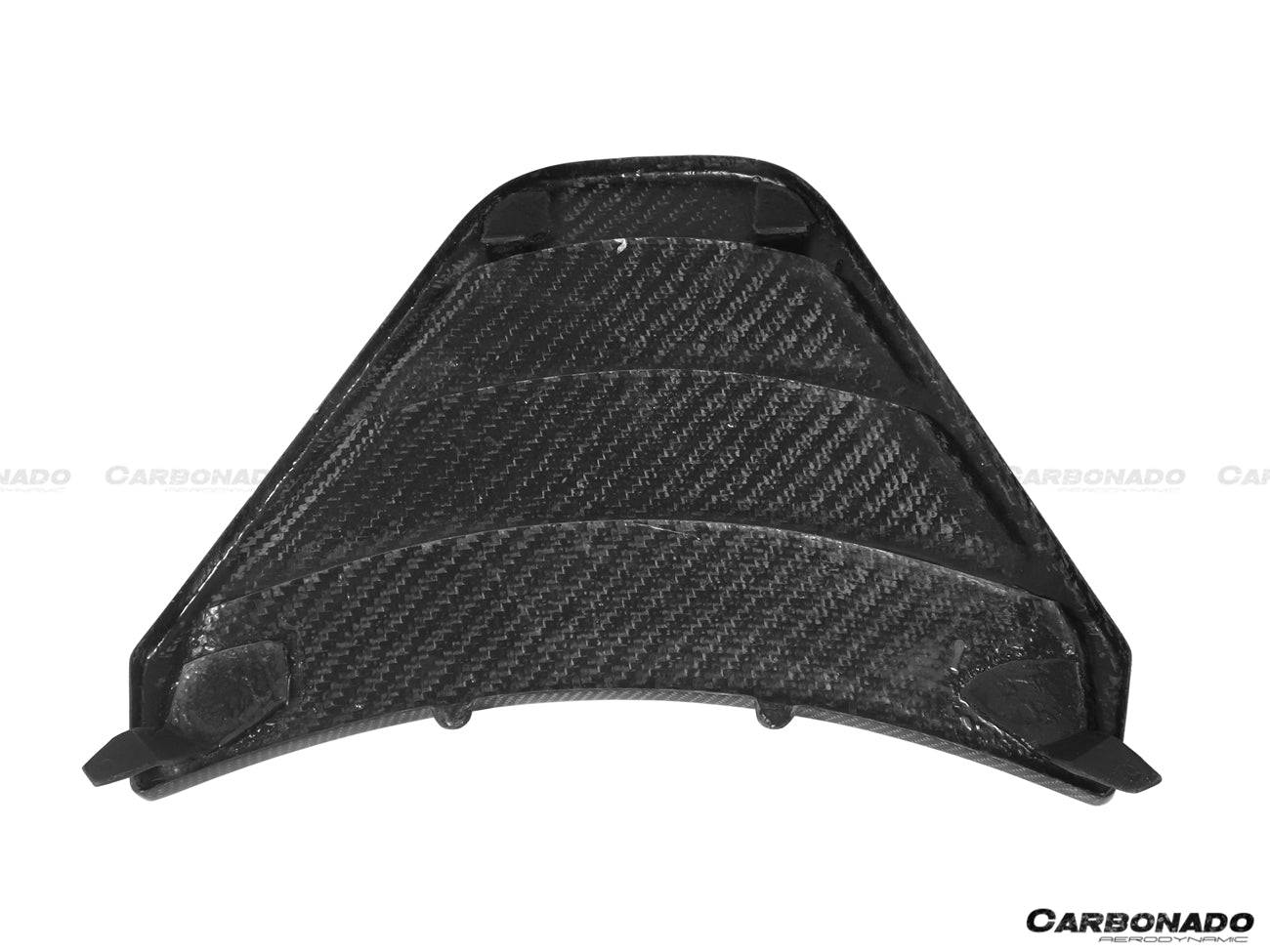 Carbonado Dry Carbon Fiber Engine Cover Replacement | 2017-2022 McLaren 720S Coupe Only