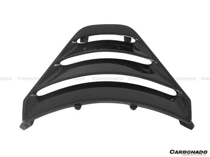 Carbonado Dry Carbon Fiber Engine Cover Replacement | 2017-2022 McLaren 720S Coupe Only