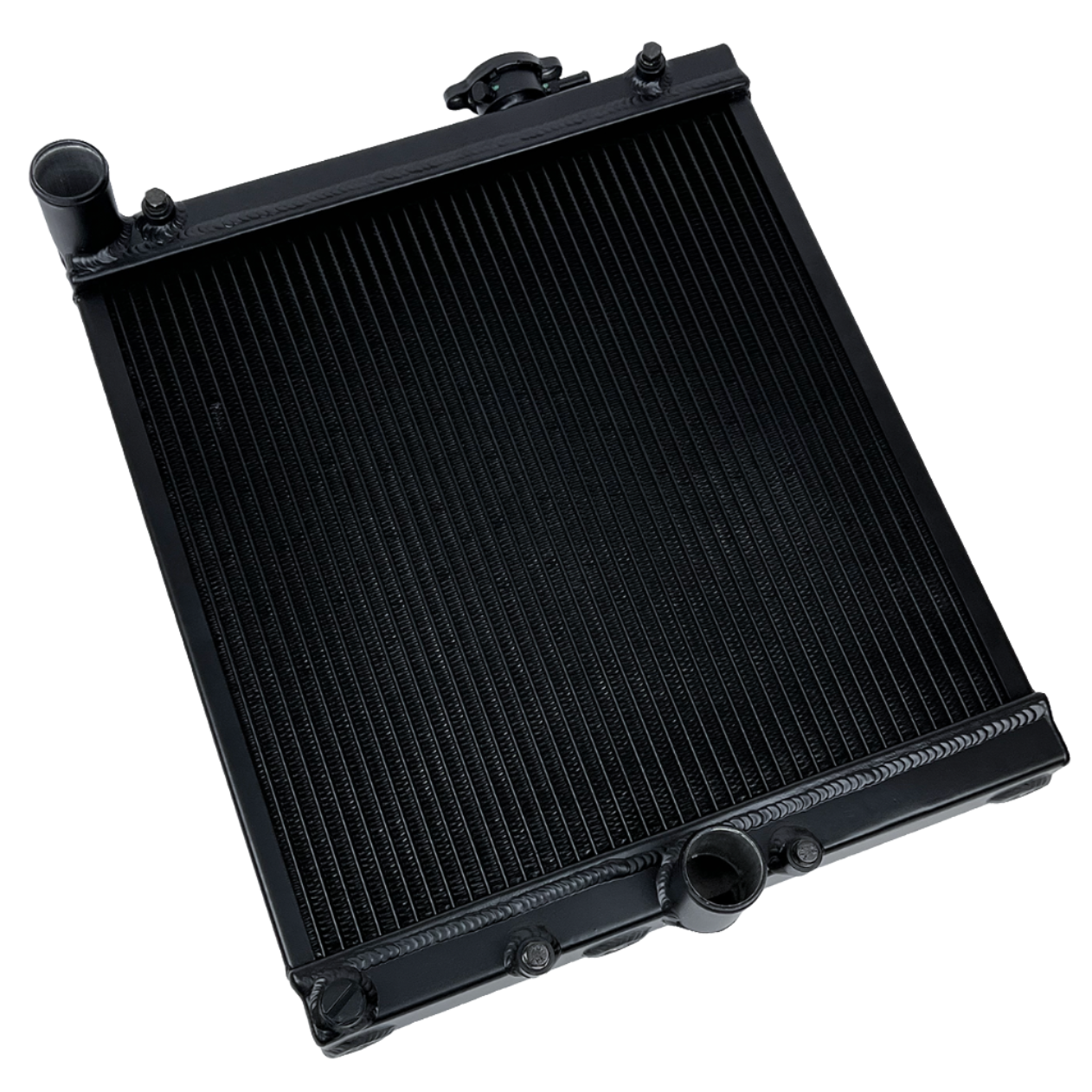 CSF Full Size Slim Radiator w/12" Fan and Shroud (Evo 4-9)