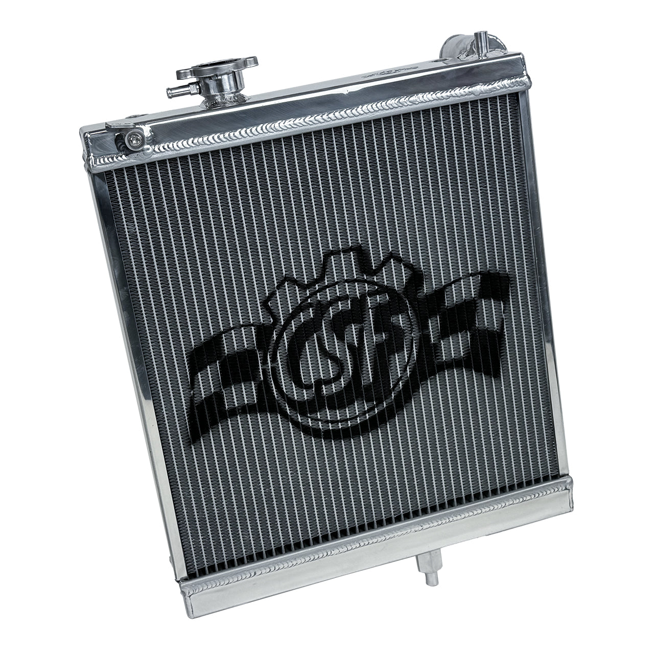 CSF Full Size Slim Radiator w/12" Fan and Shroud (Evo 4-9)