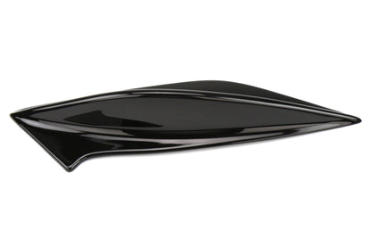 OLM STI Spoiler Side Fins - Crystal Black Silica / Raven - 2015-2021 Subaru WRX / STI - 3