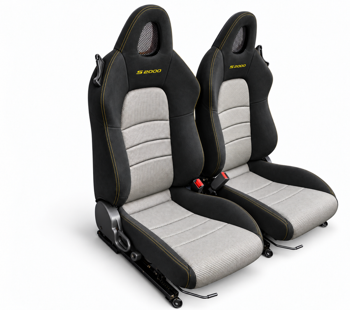 JDMuscle [00-05 S2000] OEM+ Custom Seats (JDM-S2K-SEAT#BSBSB)