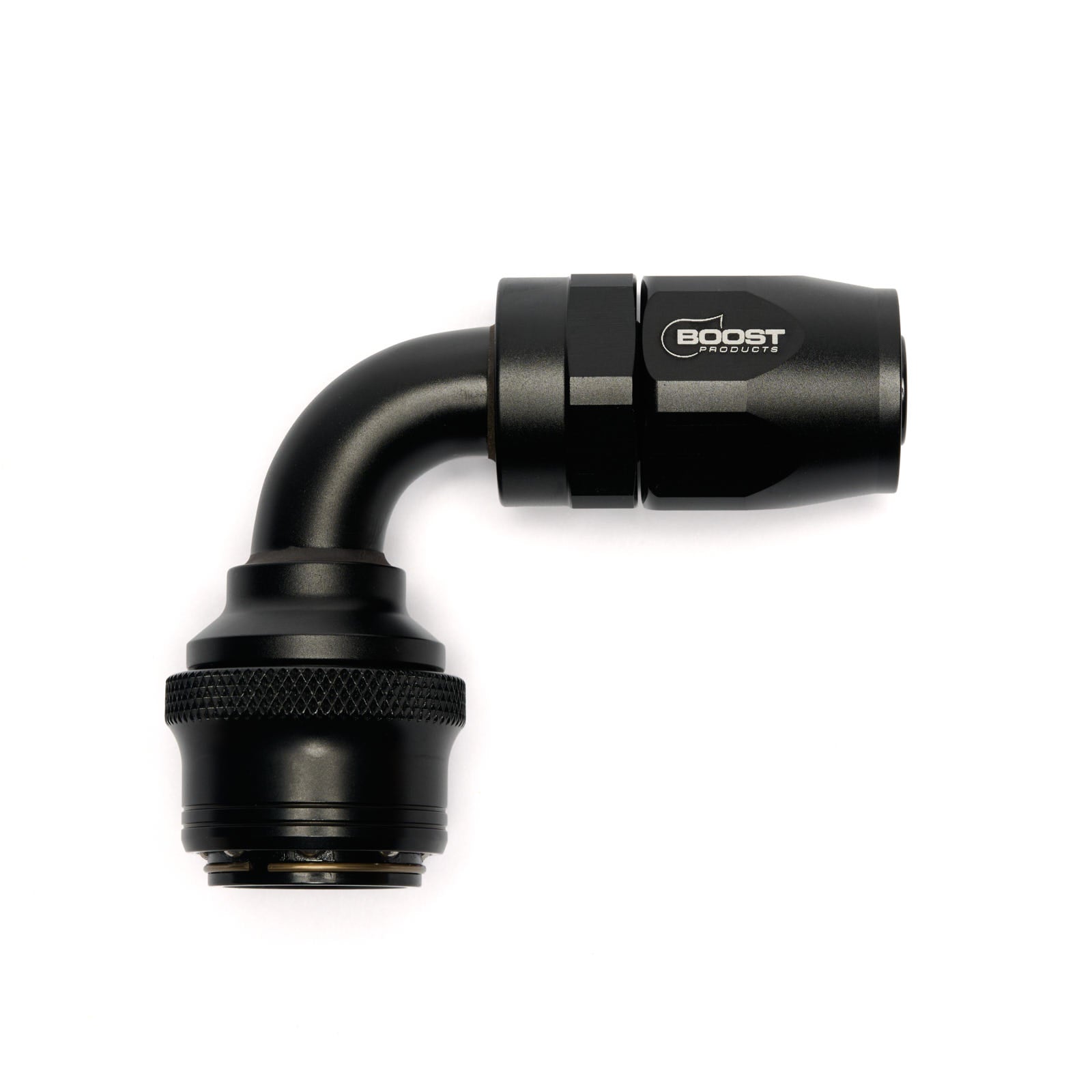 Quick Click Female Hose End -AN - 90° (SF-QCF90D04-B)