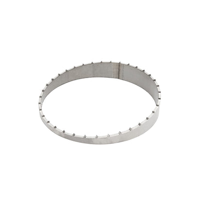 Pie Cut with Spigot - Male Segment - super tight Radius - 15° (EX-PIA-42-15)