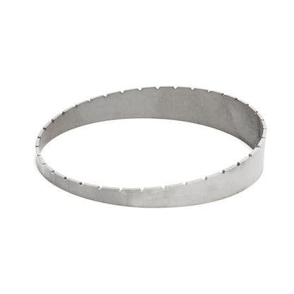 Pie Cut with Spigot - Female Segment - super tight Radius - 15° (EX-PIE-42-15)