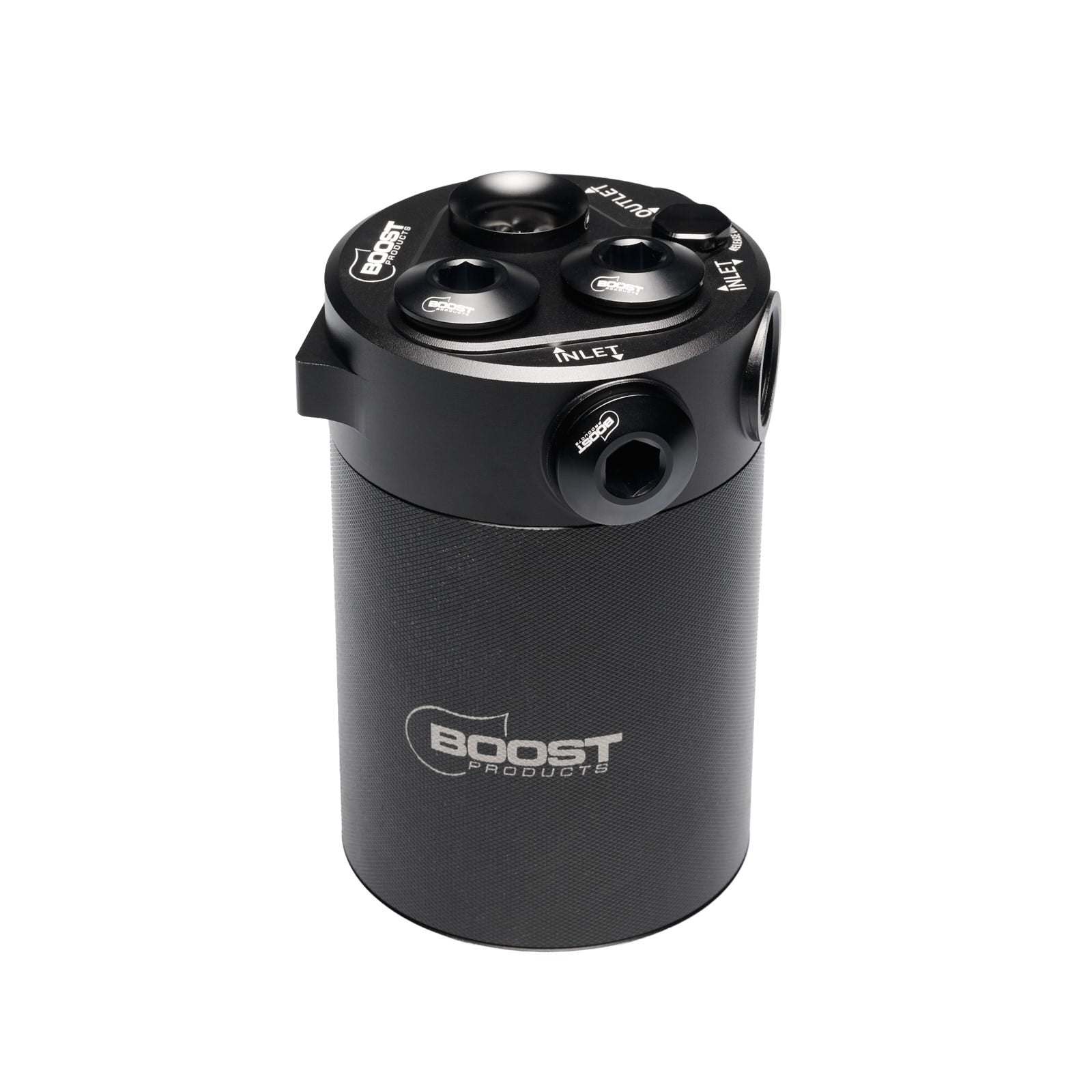BOOST products High Performance Oil Catch Can Kit DCV800 - 12 AN (CC-OIL-02)