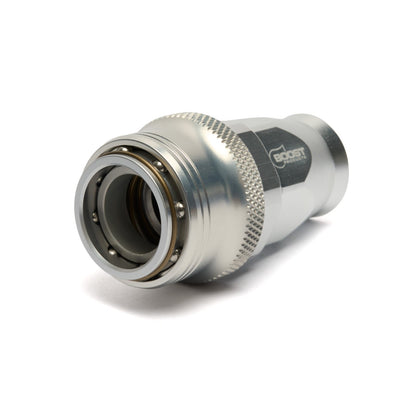 Quick Click Female PTFE Hose End -AN - straight (SF-QCFPD04-B)