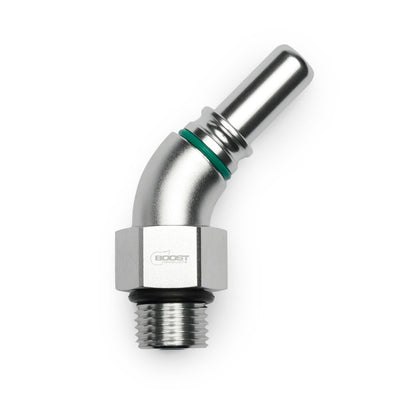 Quick Click - High Flow - Male Fitting to ORB -AN - 45° (GA-QCM45OD04-B)