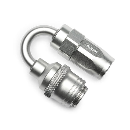 Quick Click Female Hose End -AN - 180° (SF-QCF18D04-B)